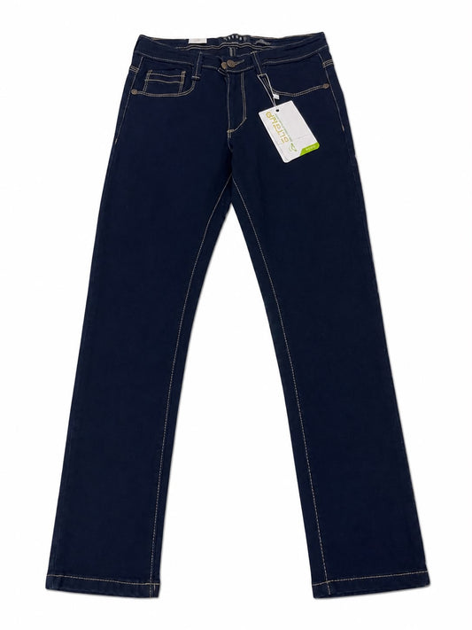 Pantalón Niño de Mezclilla Azul Oscuro