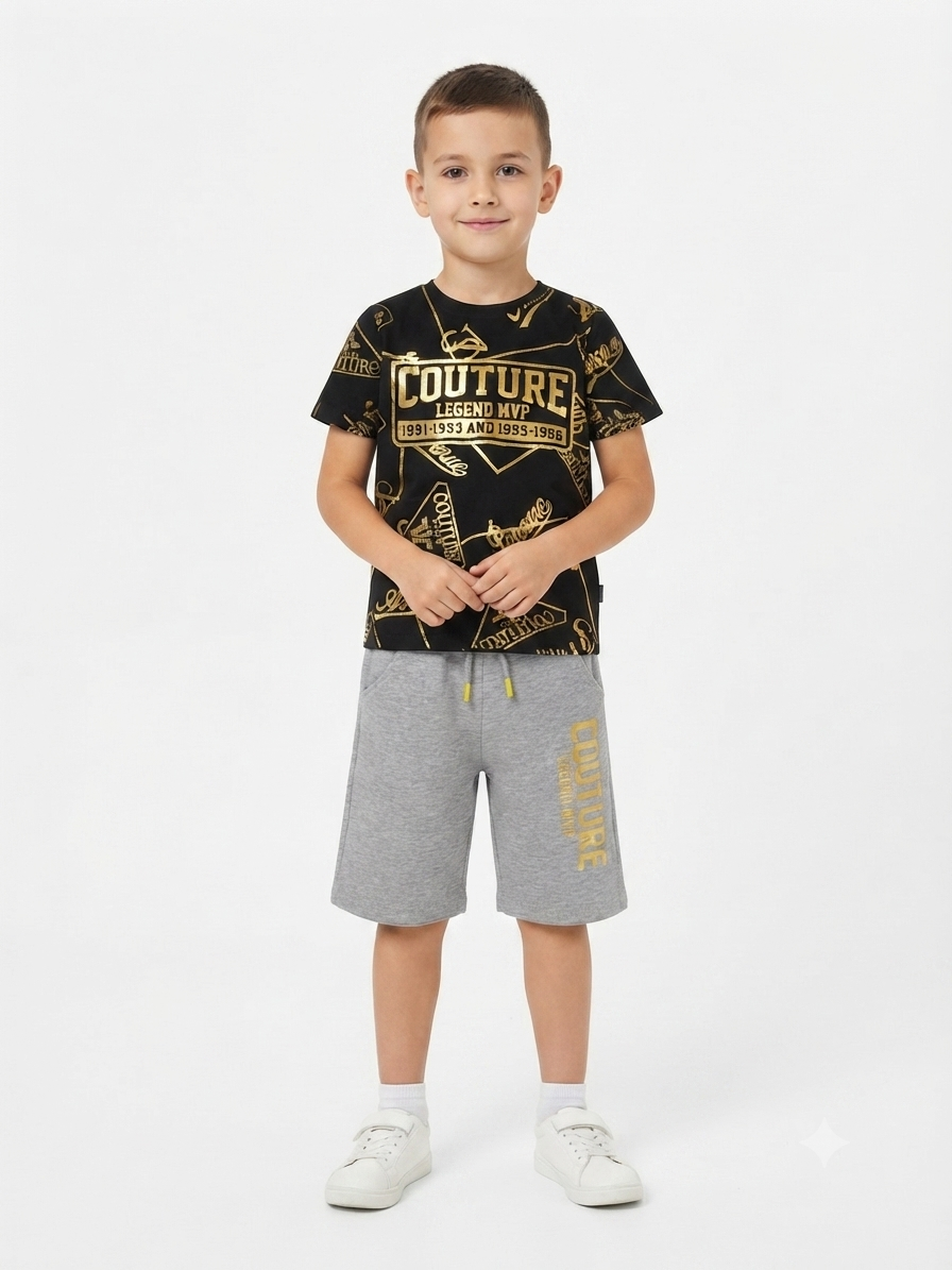 Set niño – Playera estampada + Short deportivo