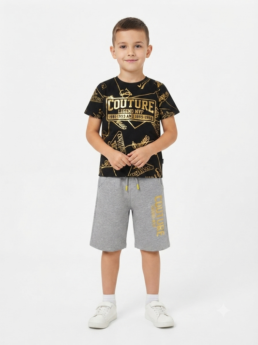 Set niño – Playera estampada + Short deportivo