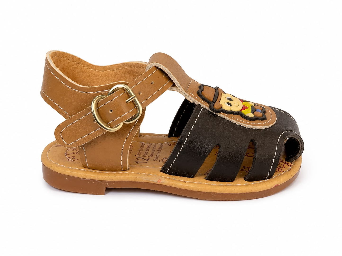 Huaraches niño OFERTA con diseño de vaquerito