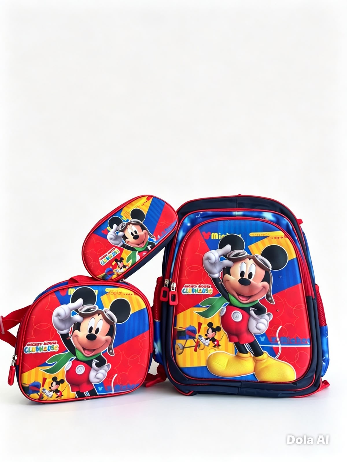 Mochila escolar diseño mickey
