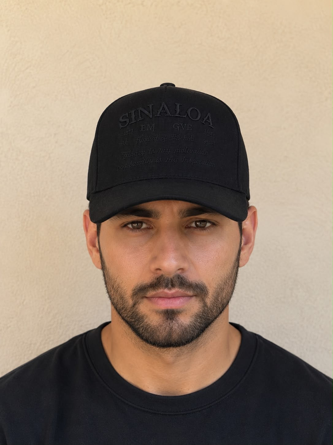 Gorra Caballero Sinaloa Negre Premium