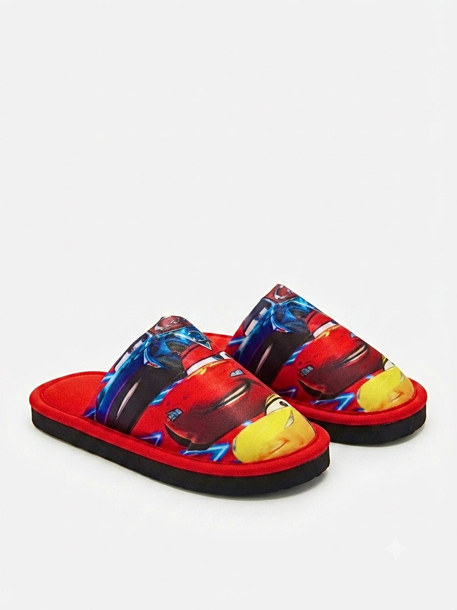 Pantufla niño Velocidad Roja