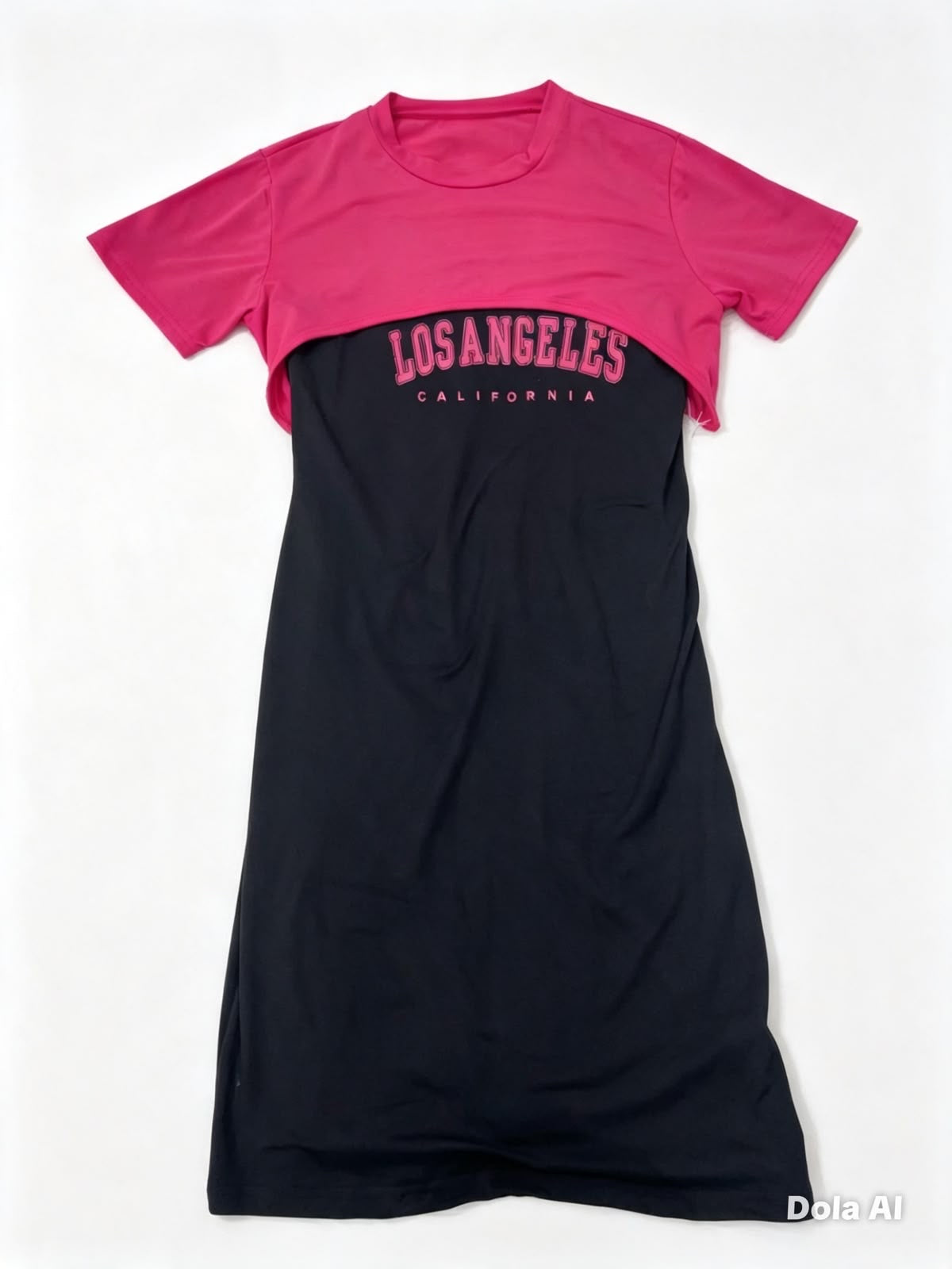 Vestido niña casual estampado Los Ángeles