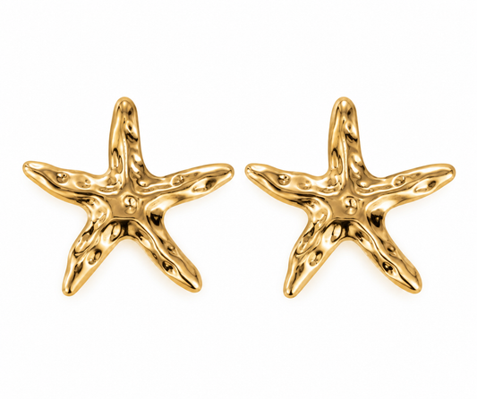 Aretes dama estrella de mar ✨