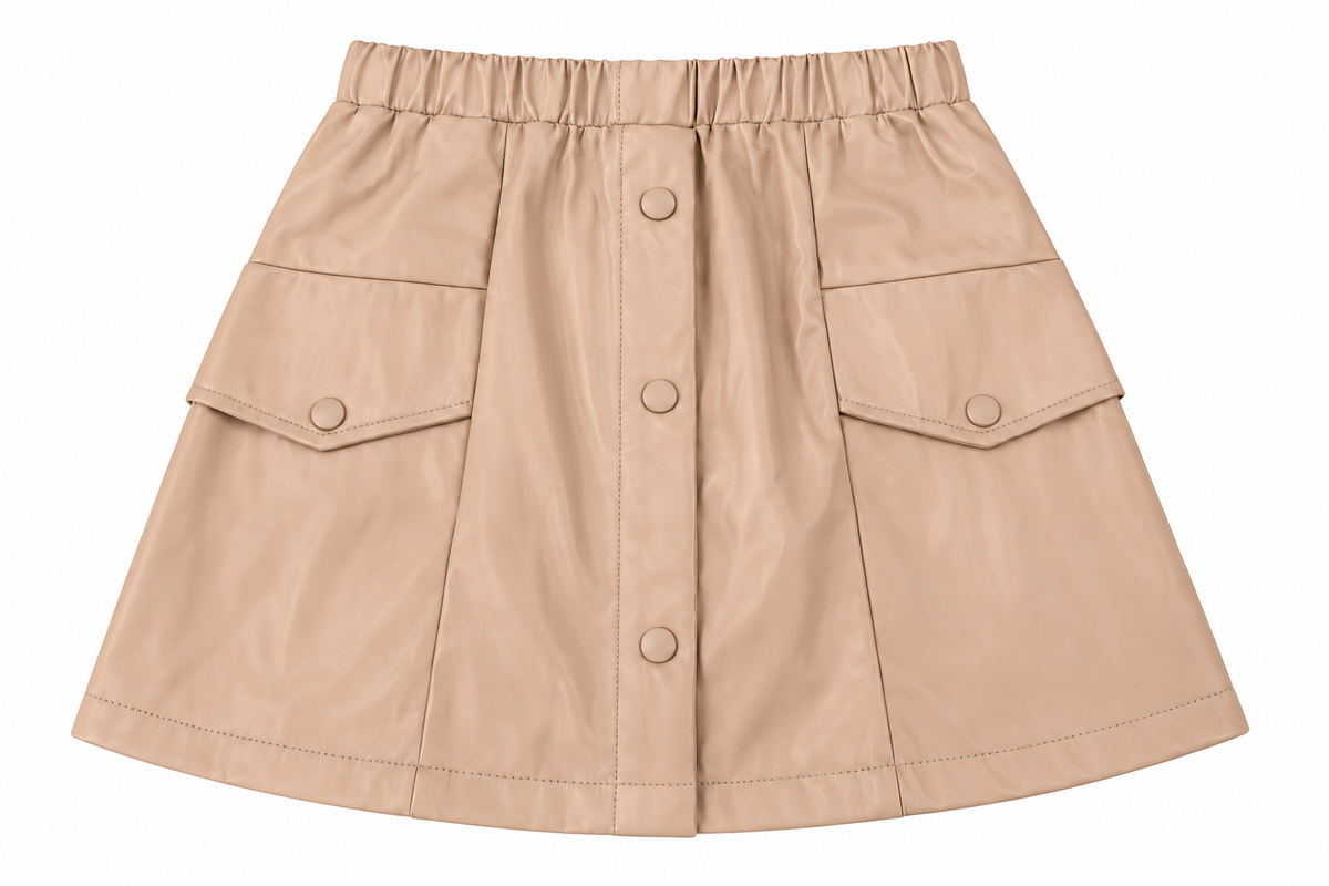 Set niña 3 piezas estilo moderno en tono nude 🤎✨