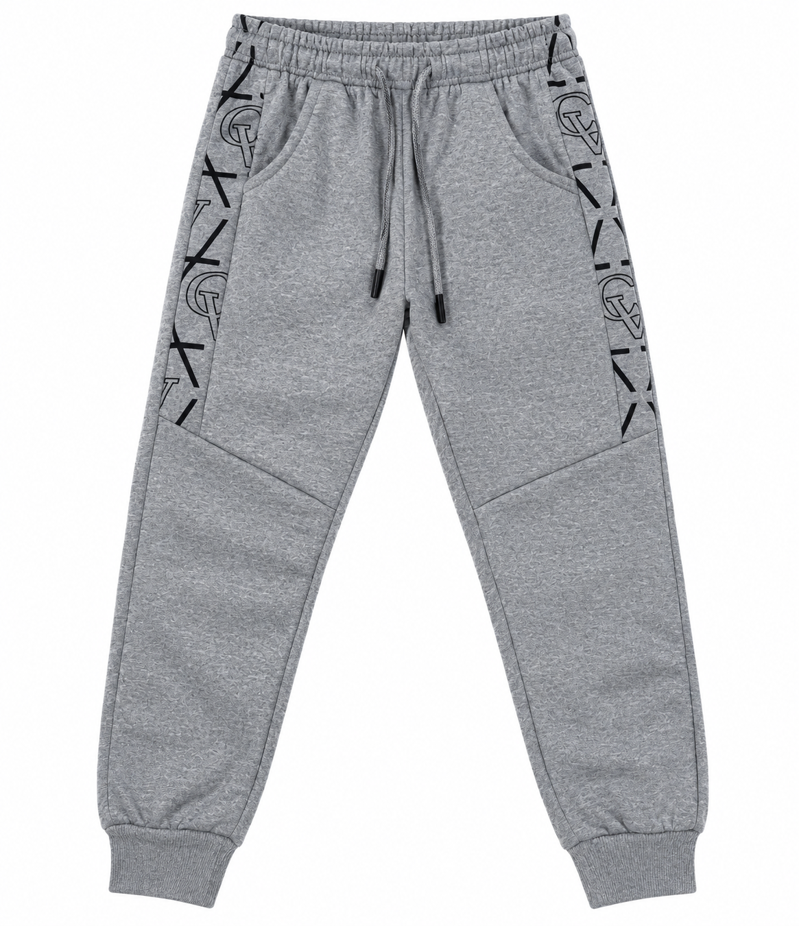 Set niño deportivo gris estampado León