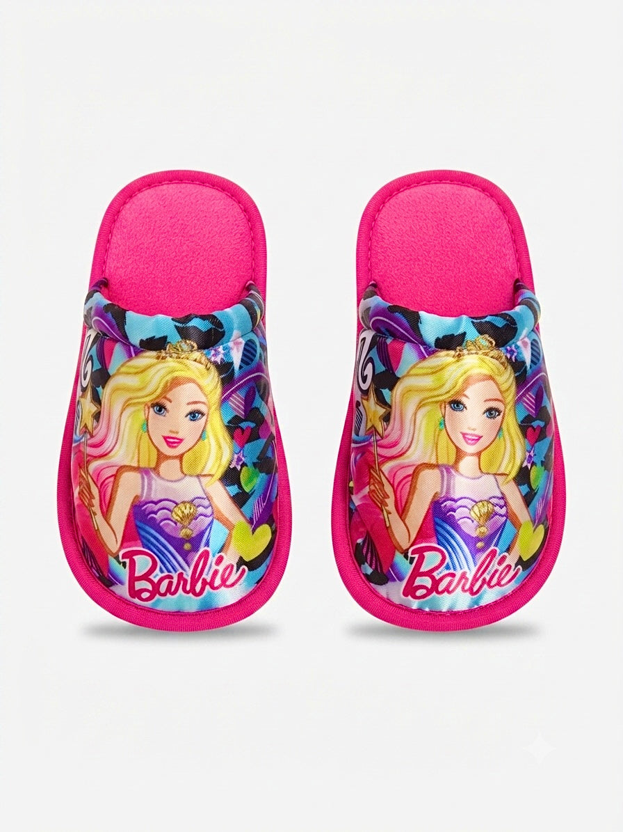 Pantufla Niña Muñeca Fashion Rosa