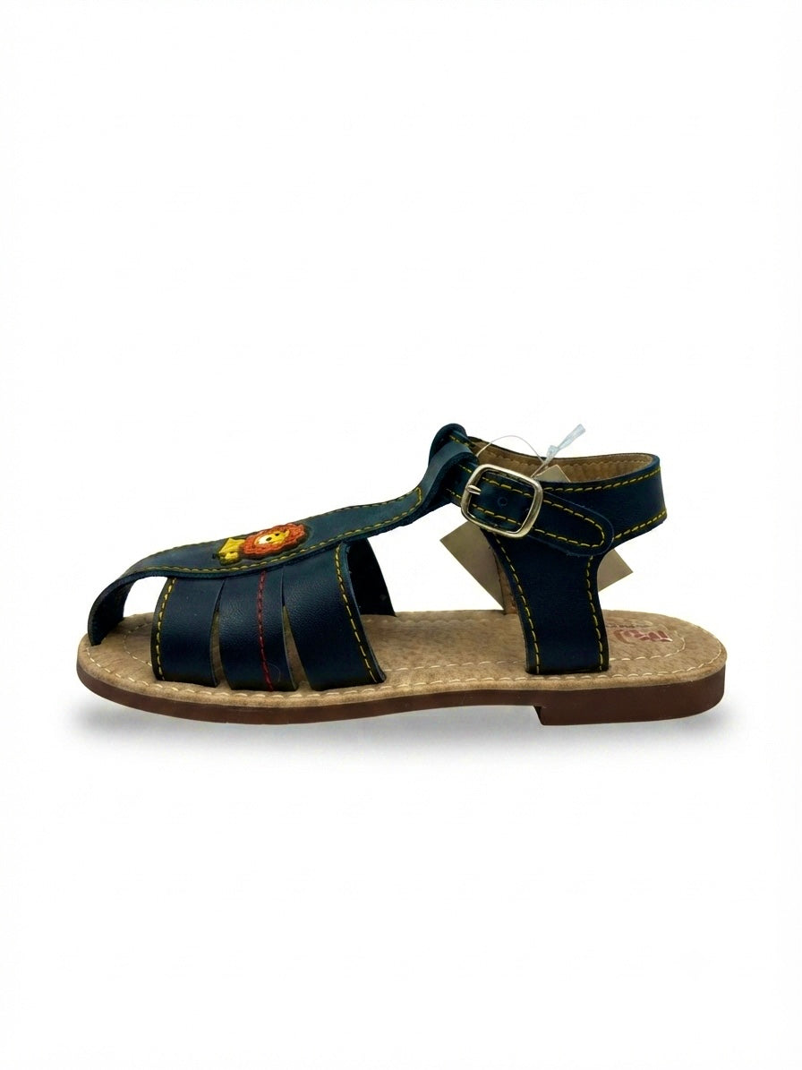 Huaraches niño OFERTA con diseño de león