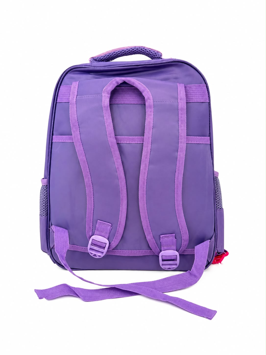 Set mochila infantil escolar Sn0opy lila 3 piezas