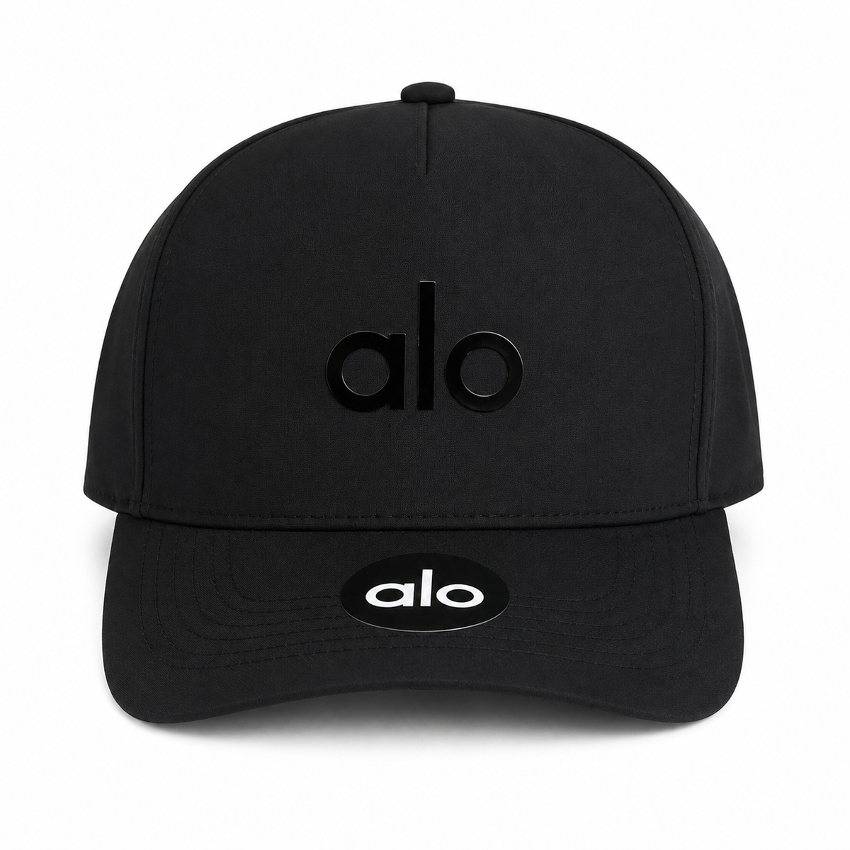 Gorra caballero negra estilo deportivo