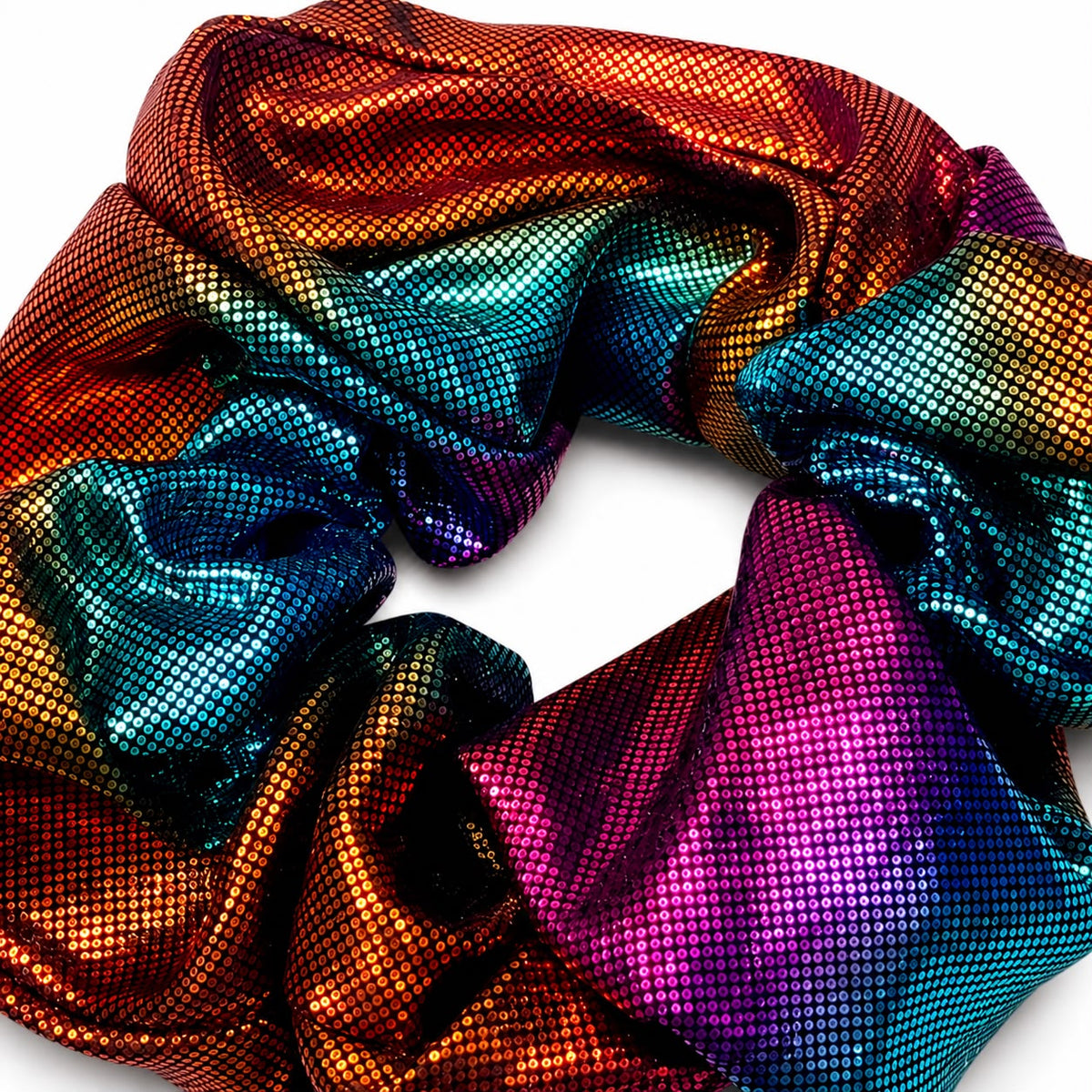 Liga cabello accesorio multicolor brillante