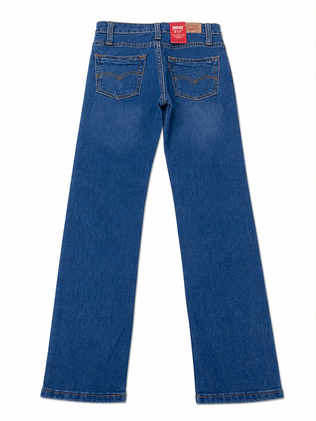 Pantalón niño de mezclilla azul clásico