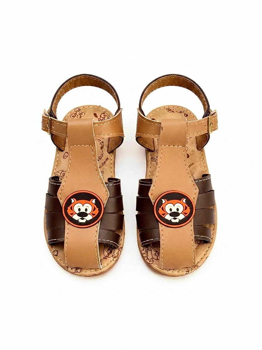 Huaraches niño OFERTA con diseño de zorrito