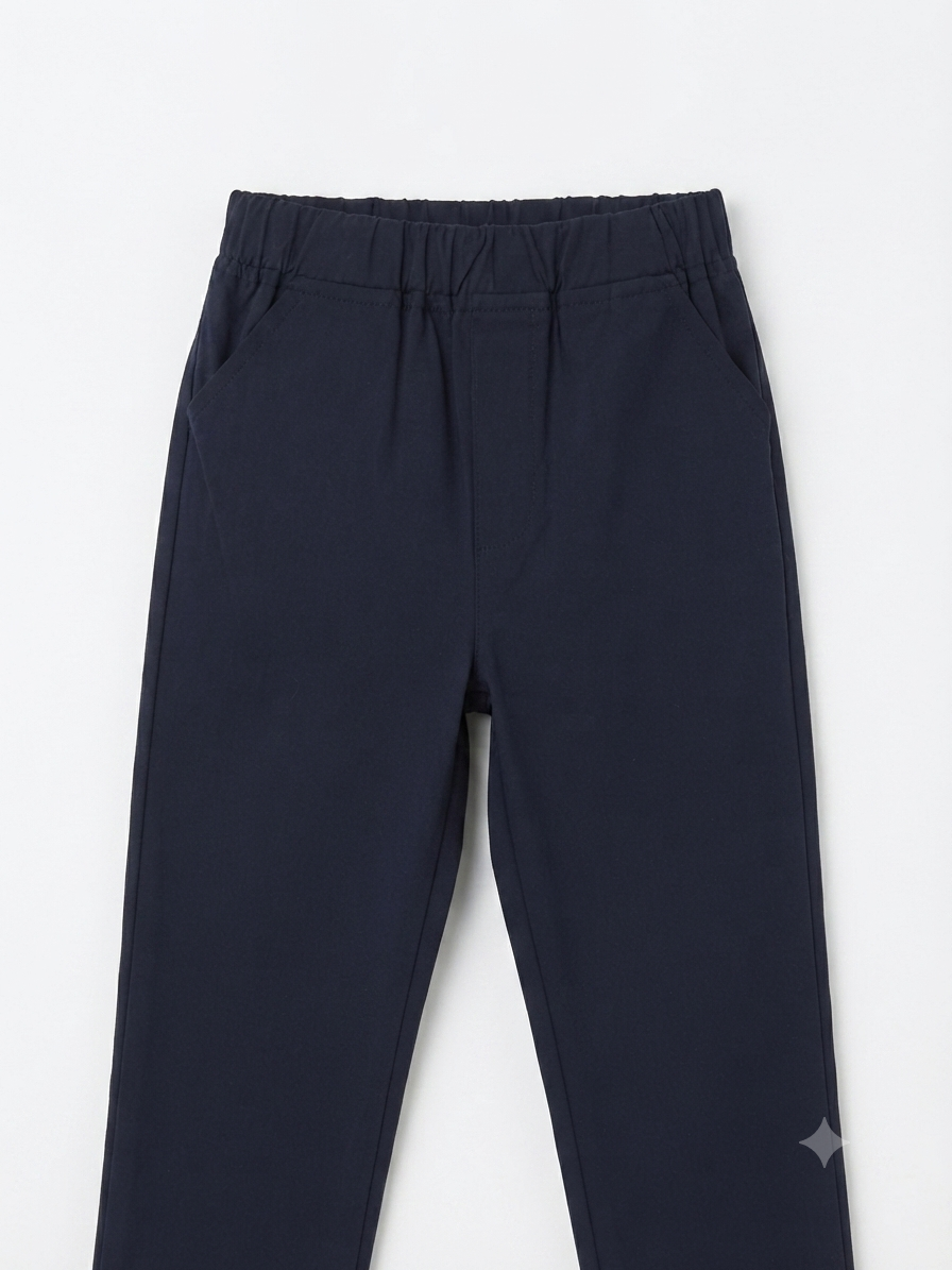 Pantalón Niño OFERTACasual Corte Recto Color Azul Marino