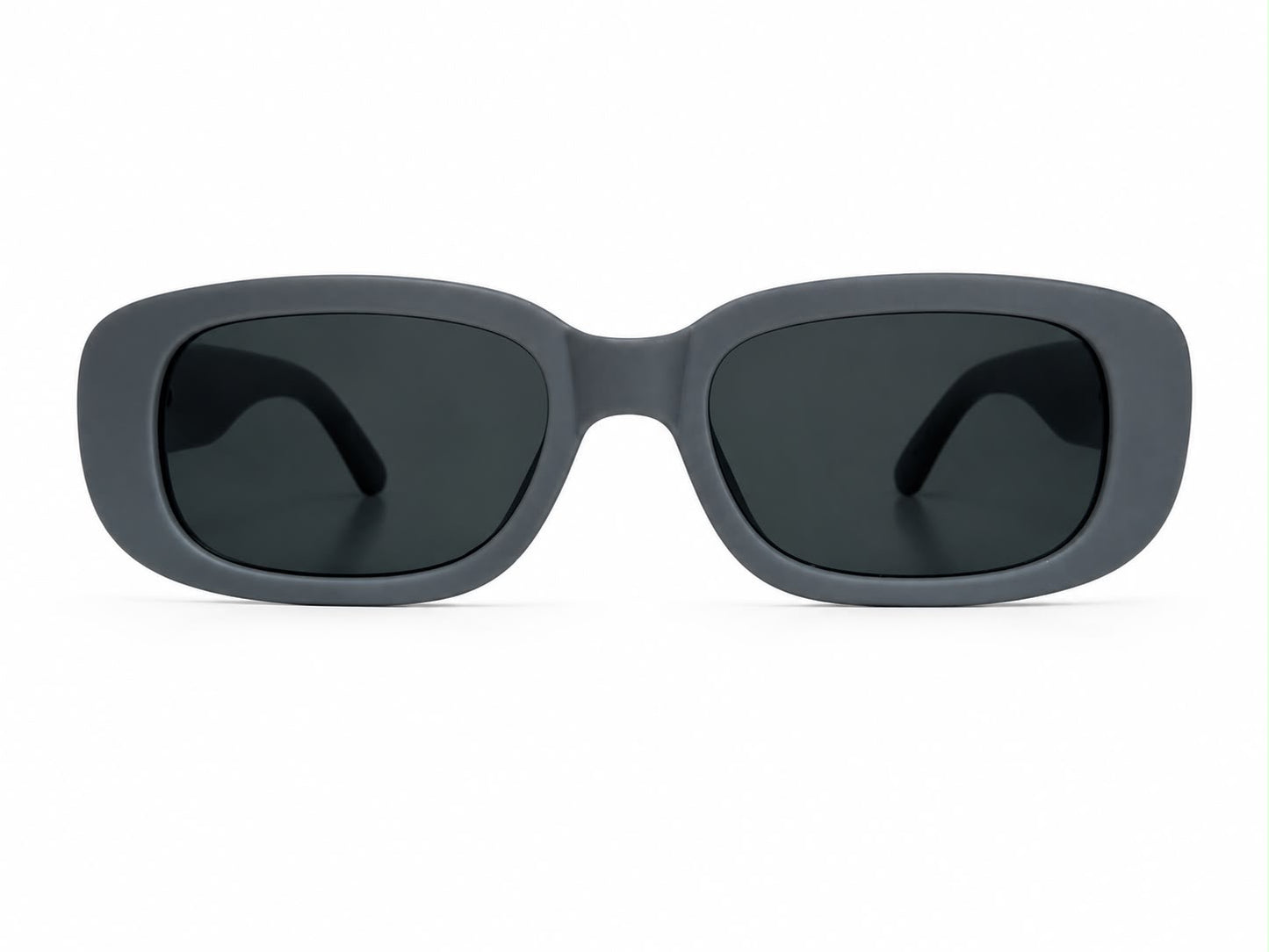 Lentes Dama rectangulares color gris mate
