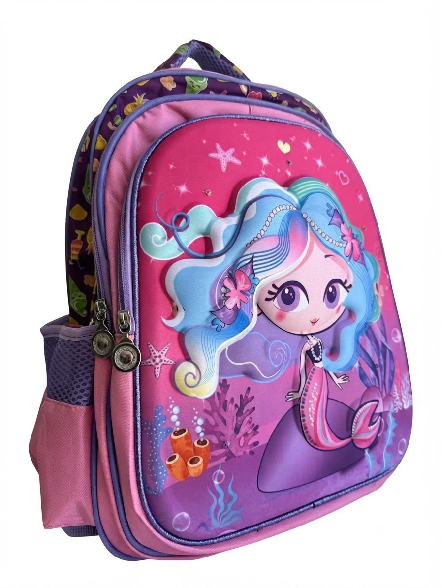 Set mochila infantil 2 sirena