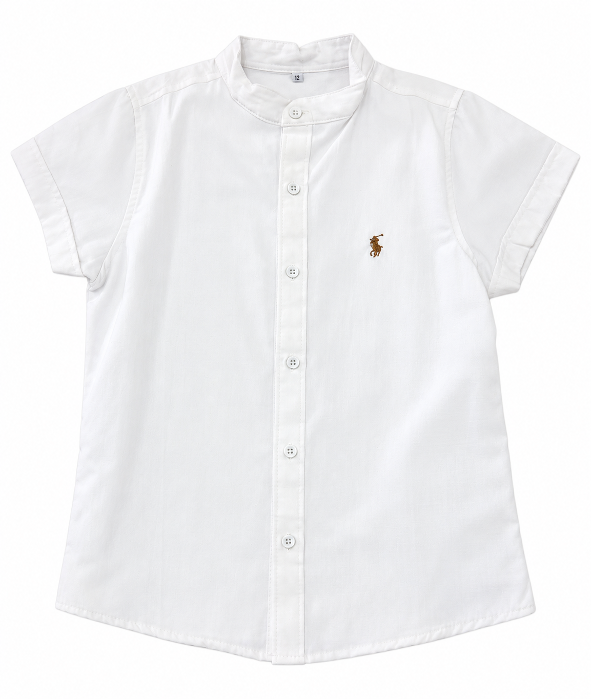 OFERTA | Camisa niño blanca cuello mao