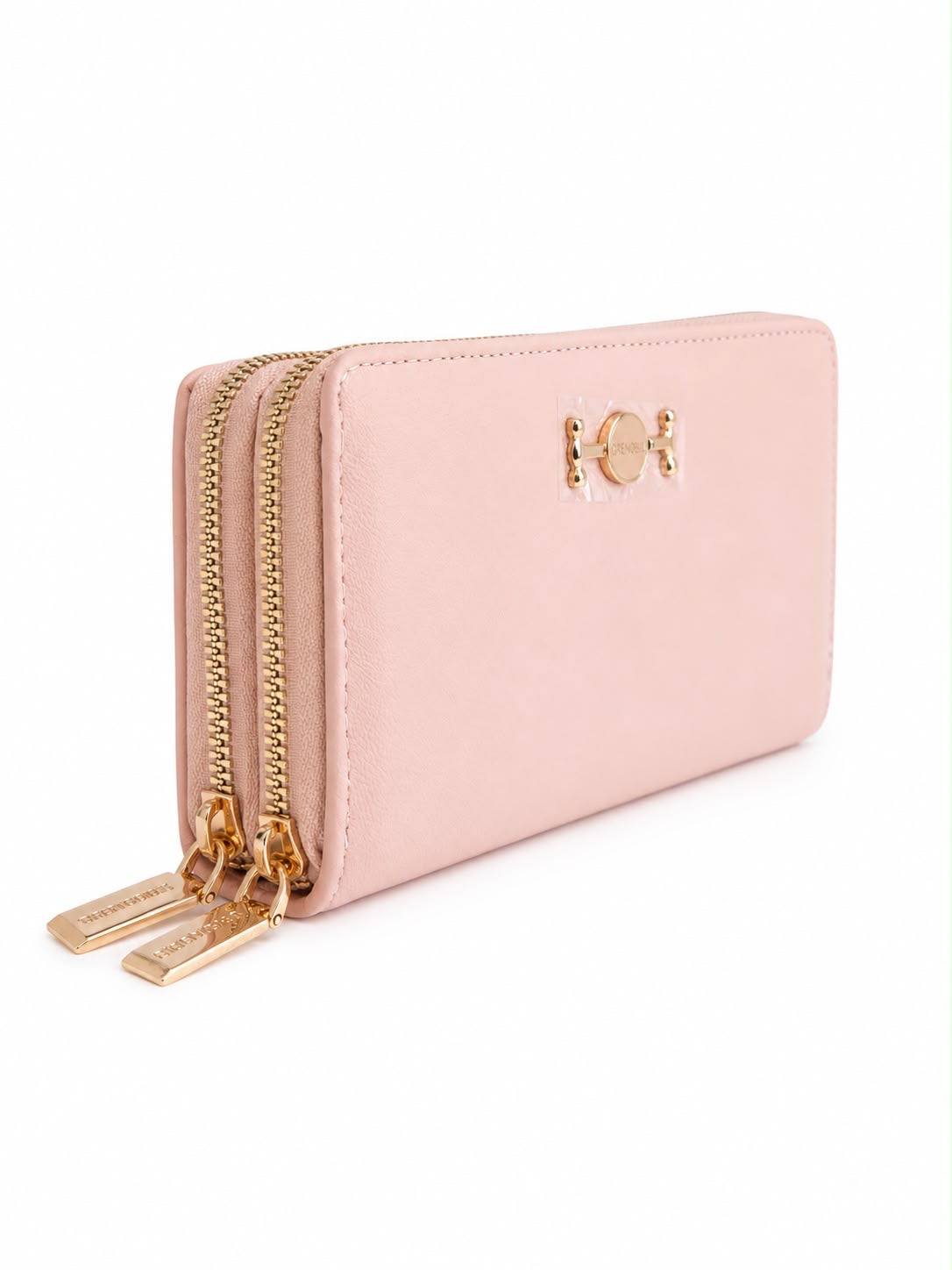 Cartera Dama tipo Wallet rosa claro
