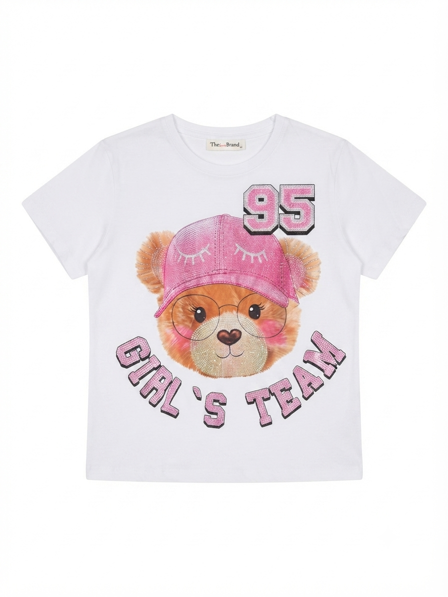 Blusa dama estampado osito Girl’s Team
