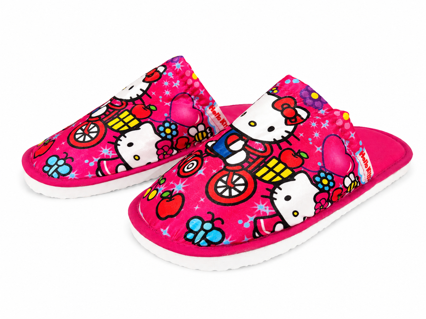 Pantuflas niña diseño gatita rosa