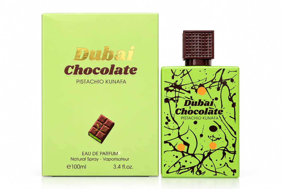 Perfume Unisex Dubai Chocolate Pistachio Kunafa 100 ml 🍫💚