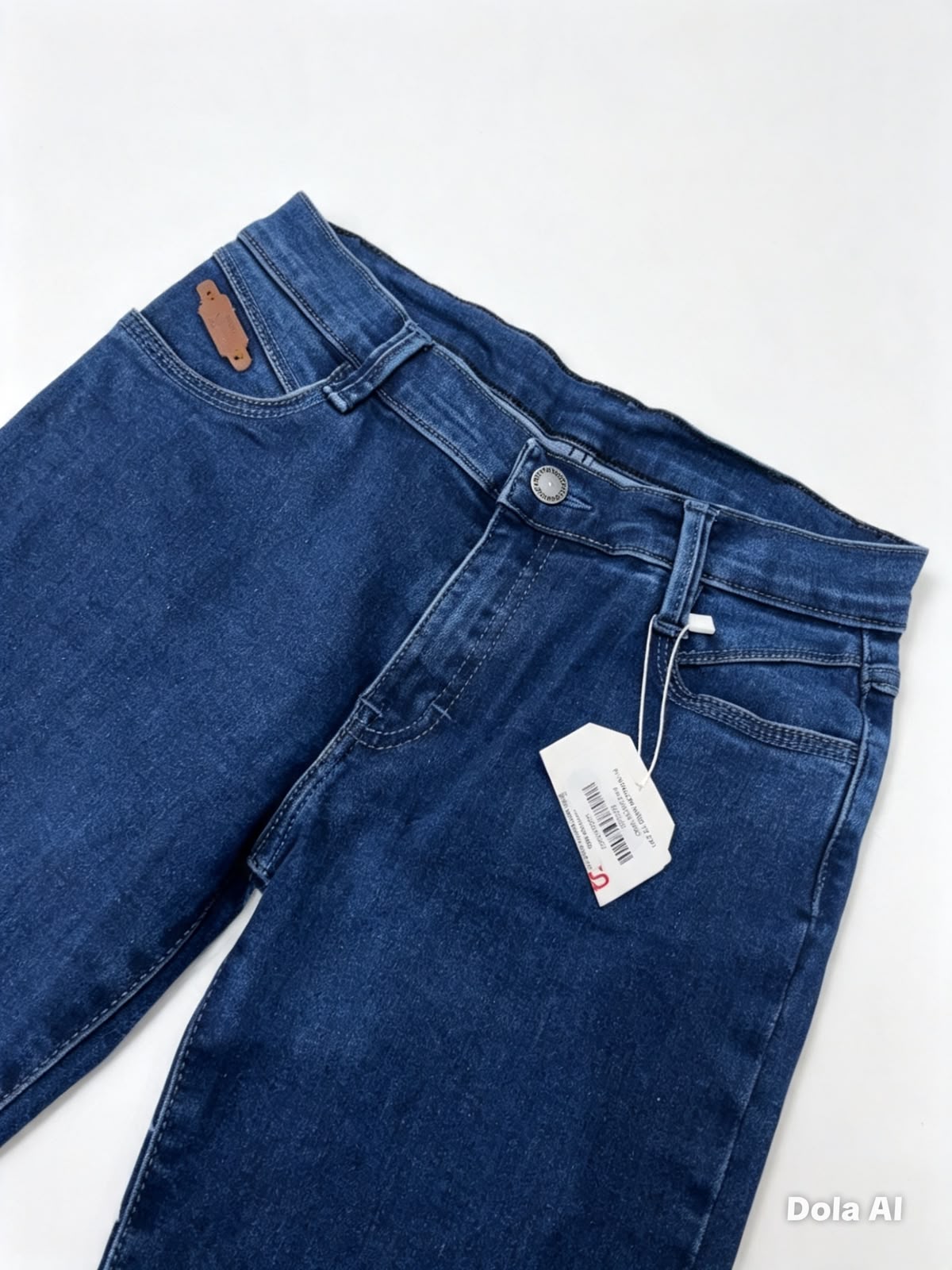 Pantalón niño de mezclilla azul clásico – Corte recto