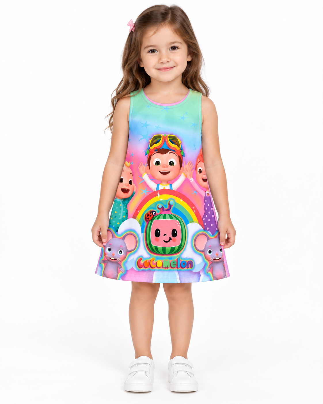 OFERTA – Vestido niña estampado Cocomelon