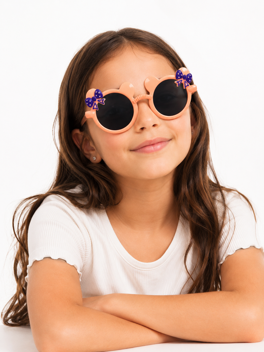 Lentes niña con diseño de moños y orejitas