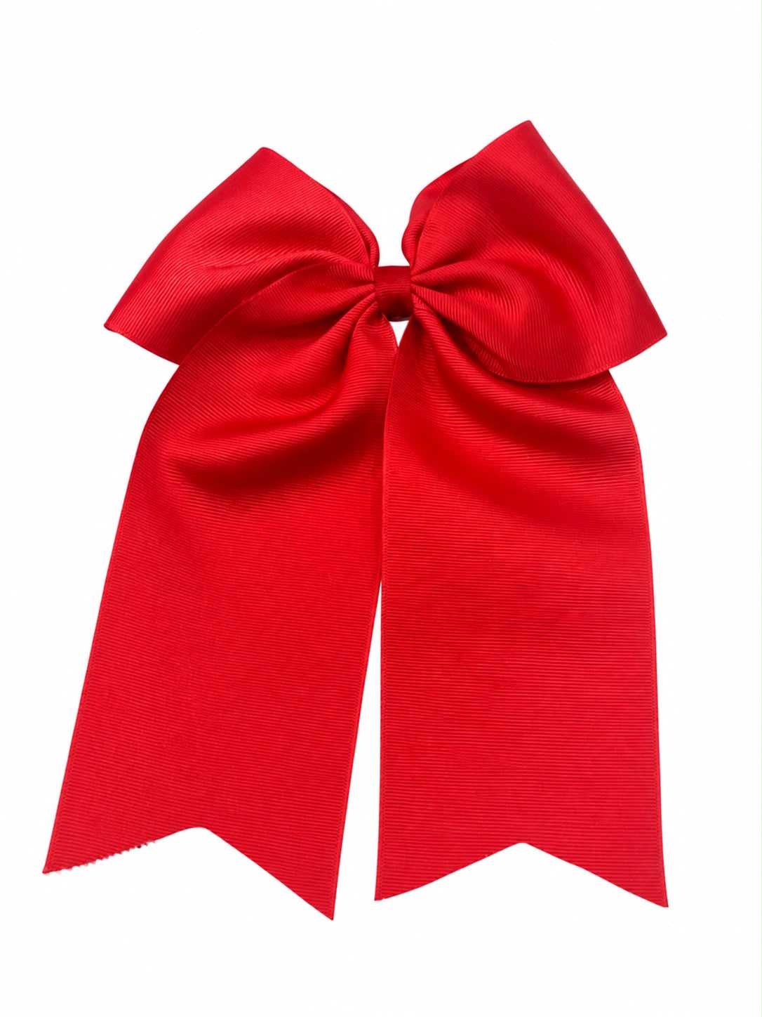 Moño niña rojo clásico con tirantes largos 🎀❤️