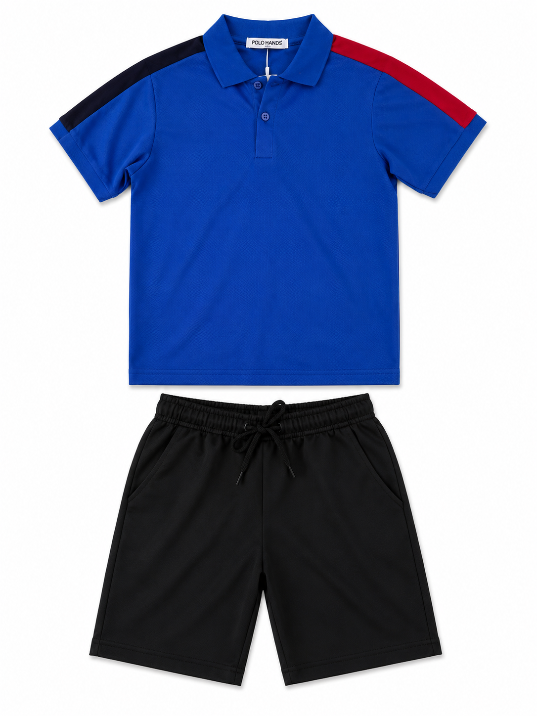 Set niño tipo polo con short