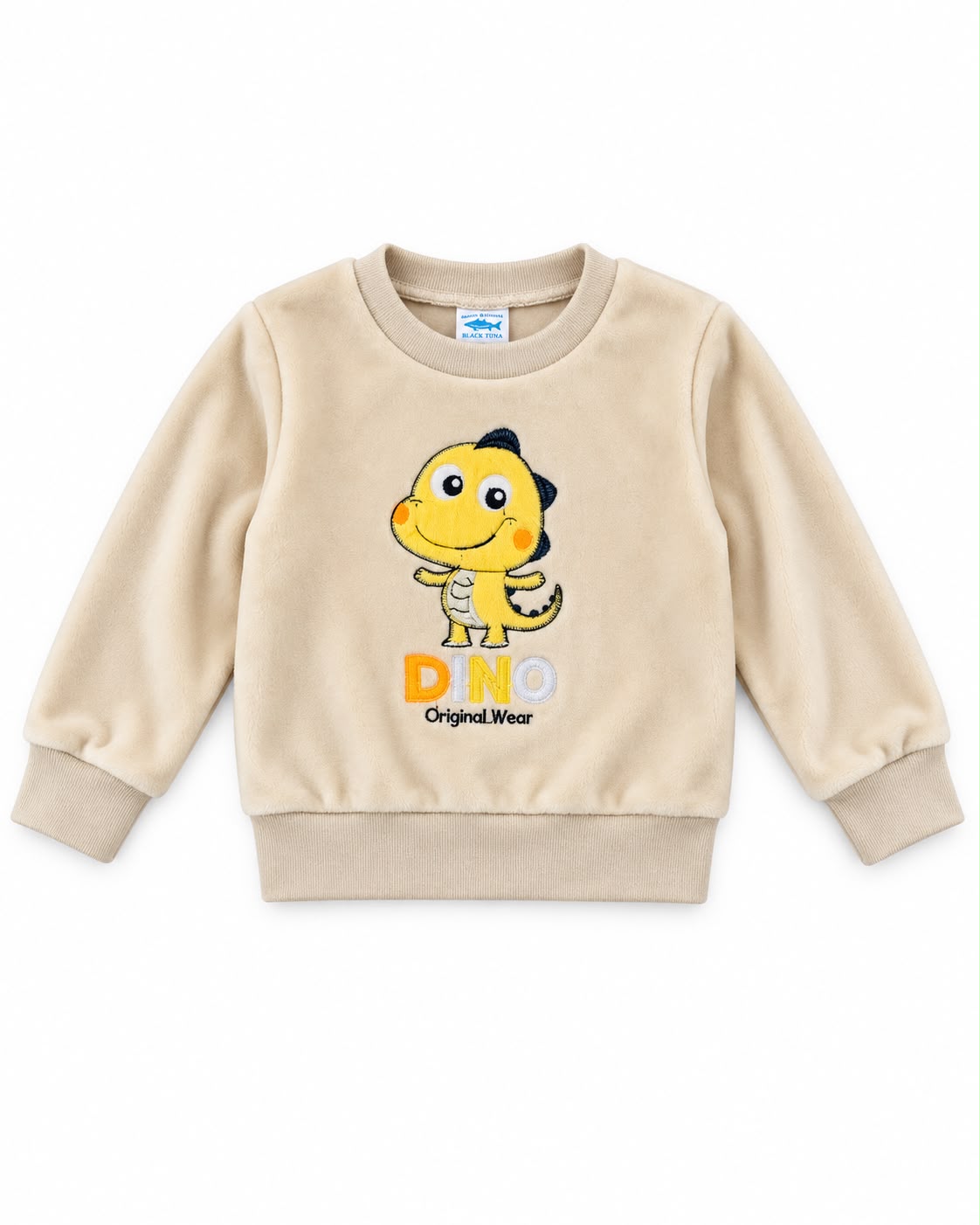 Set niño dinosaurio con chamarra y pantalón