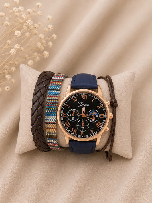 Set reloj caballero GENEV@
