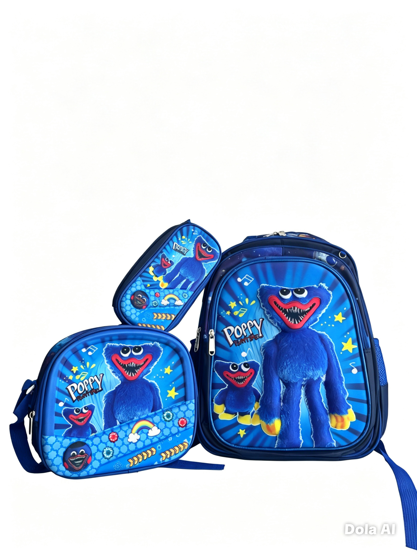 Mochila escolar diseño poppy