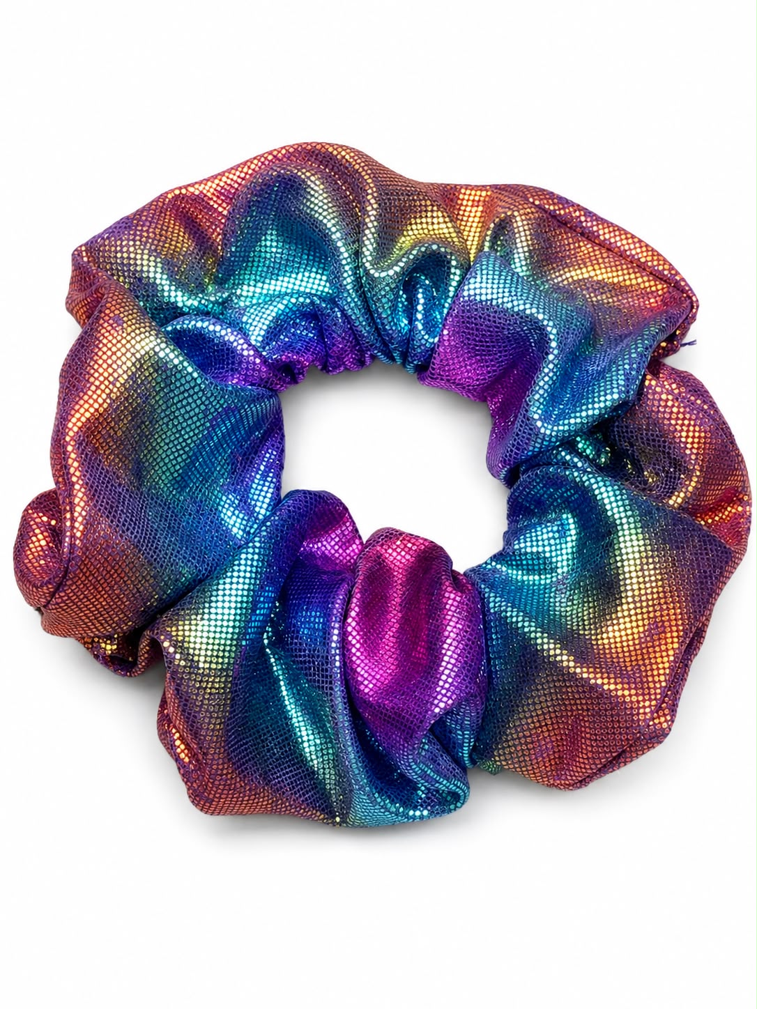 Liga cabello accesorio multicolor tornasol