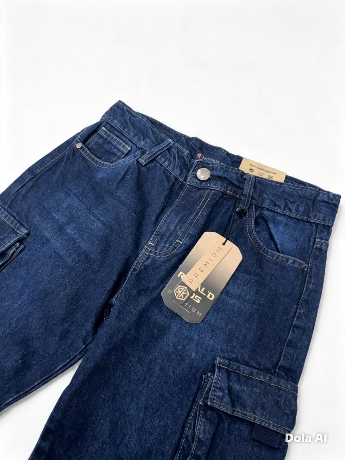 Pantalón niño de mezclilla azul – Corte recto