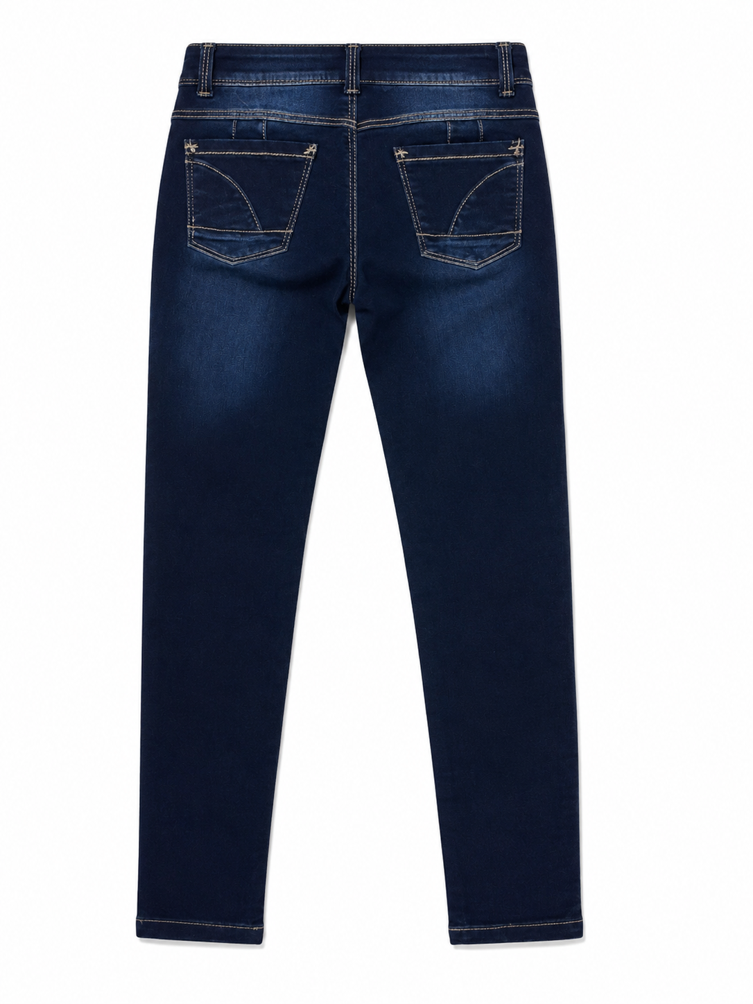 Pantalón de mezclilla para niña azul oscuro 💙