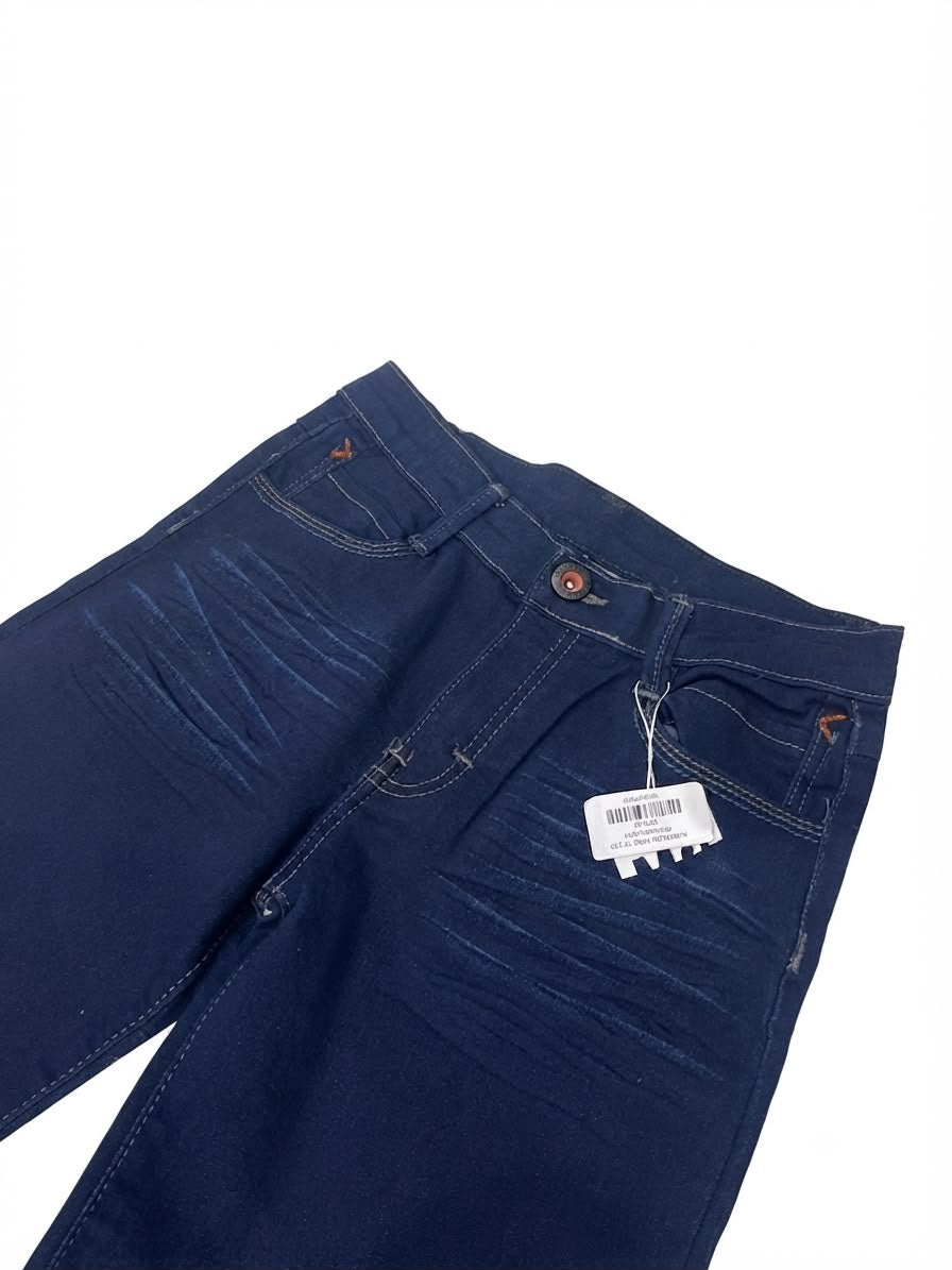 Pantalón Niño de Mezclilla Azul Oscuro