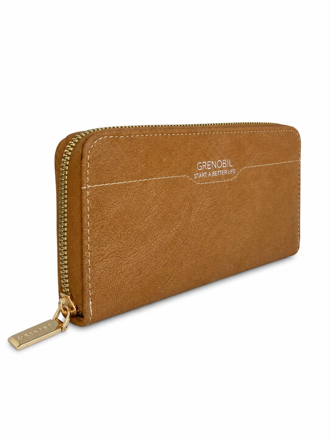 Cartera Dama Wallet color café