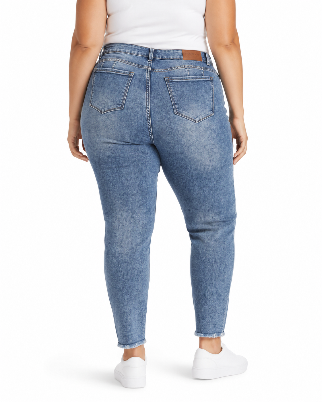 Pantalón Dama mezclilla claro olivyyy