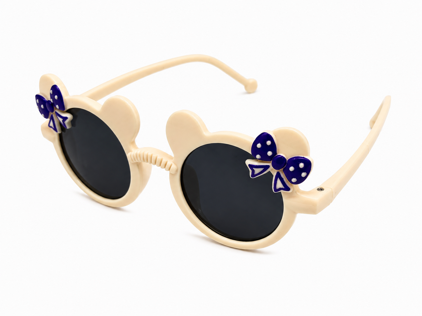 Lentes niña con diseño de orejitas y moños