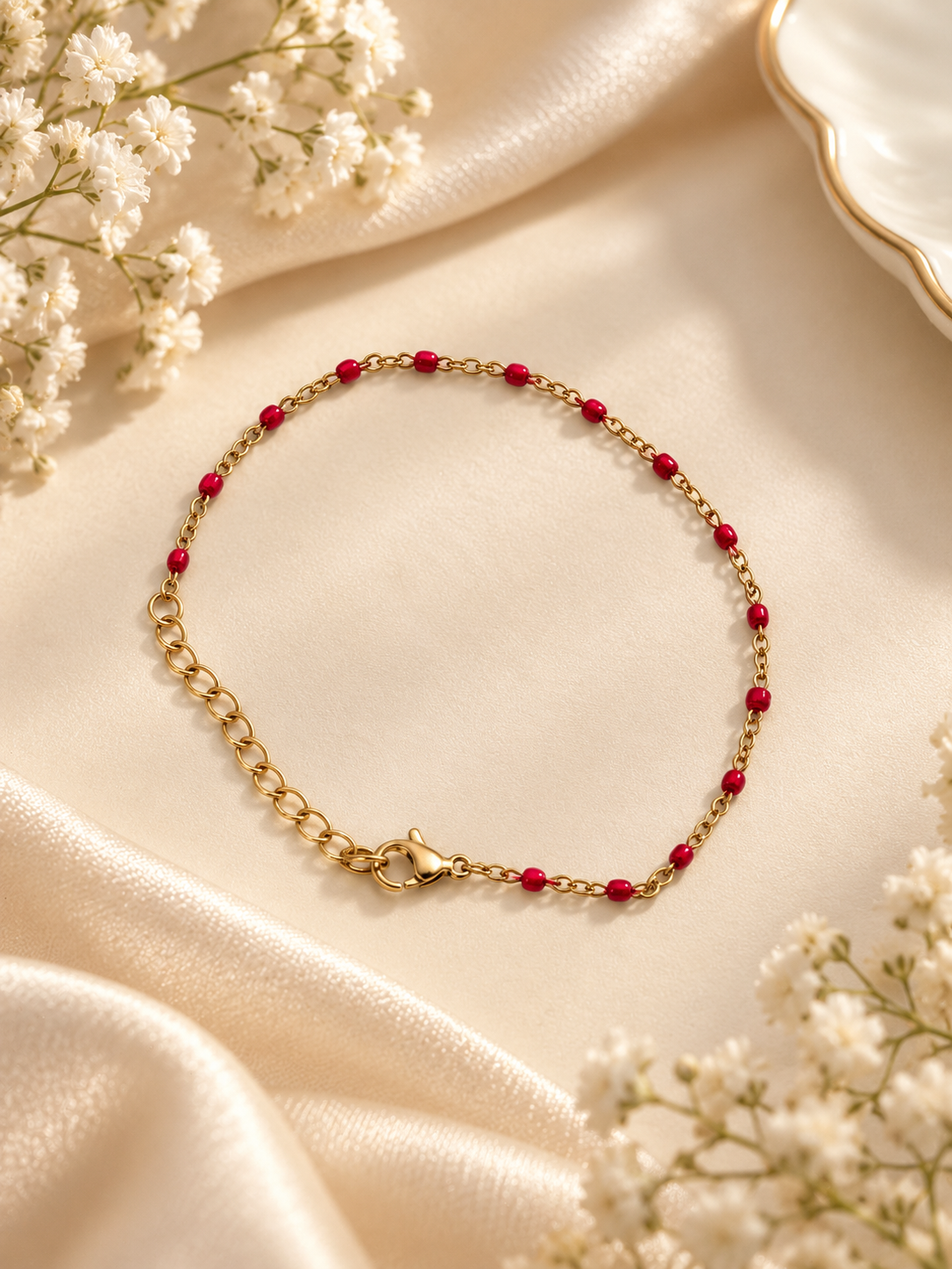 Pulsera dama cuentas decorativas⭐️