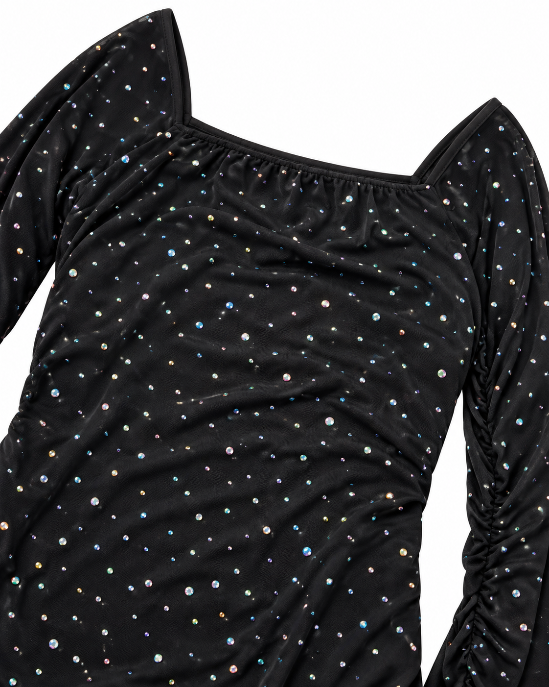 Vestido niña negro con brillos ✨🖤