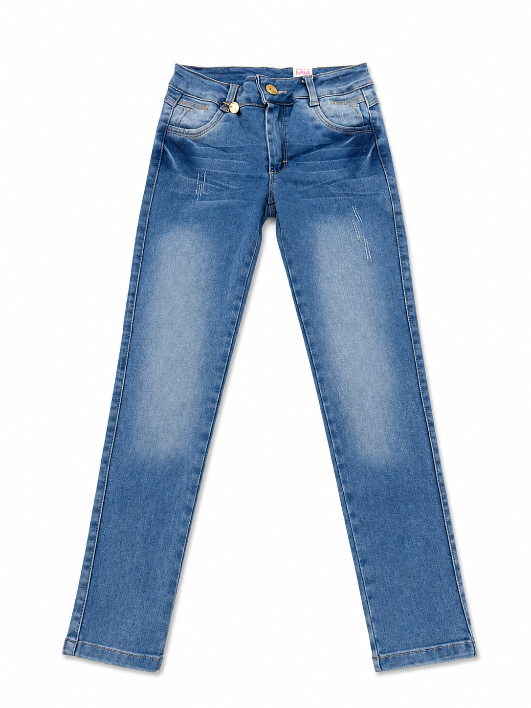 Pantalón niña skinny de mezclilla