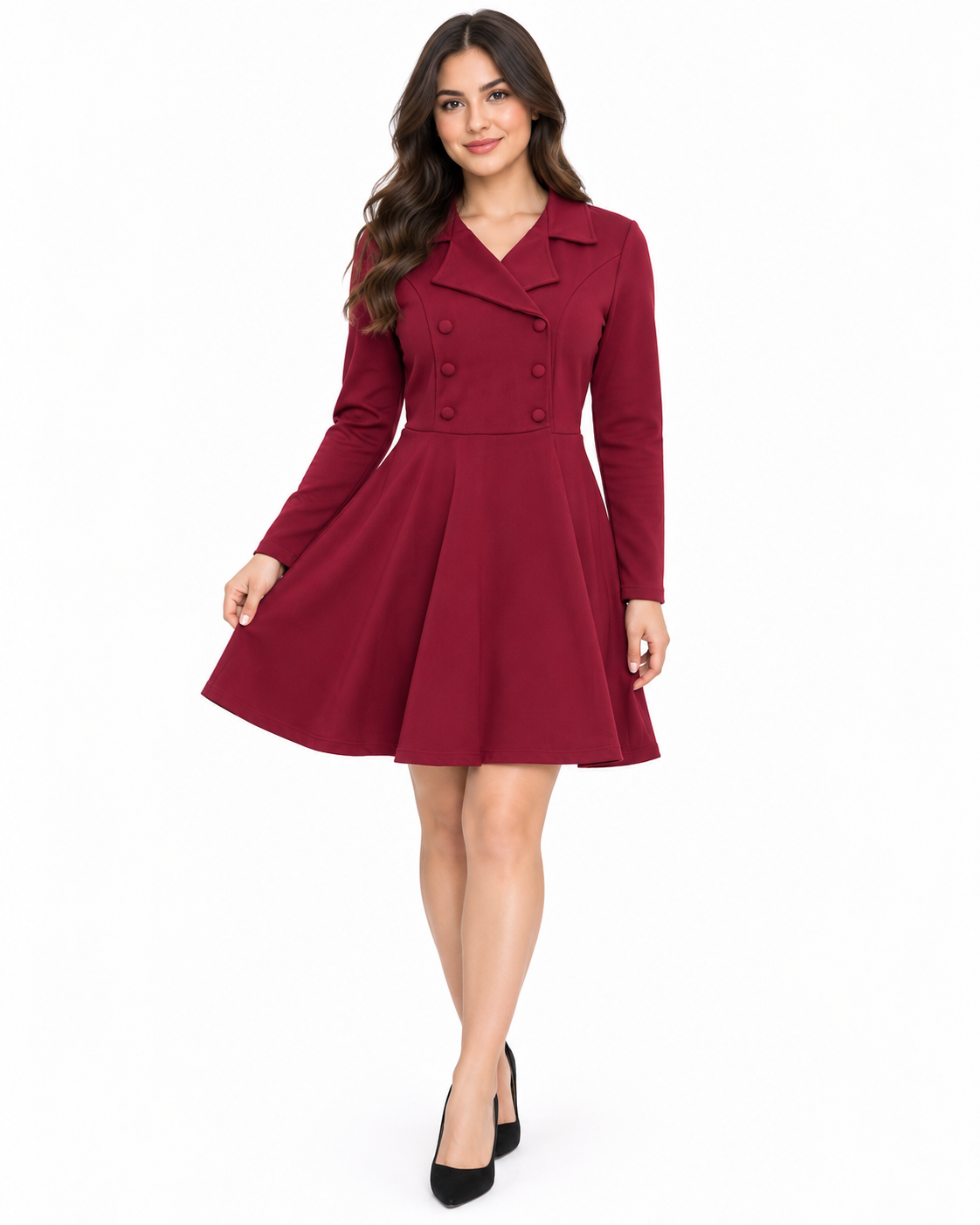 Vestido dama estilo blazer