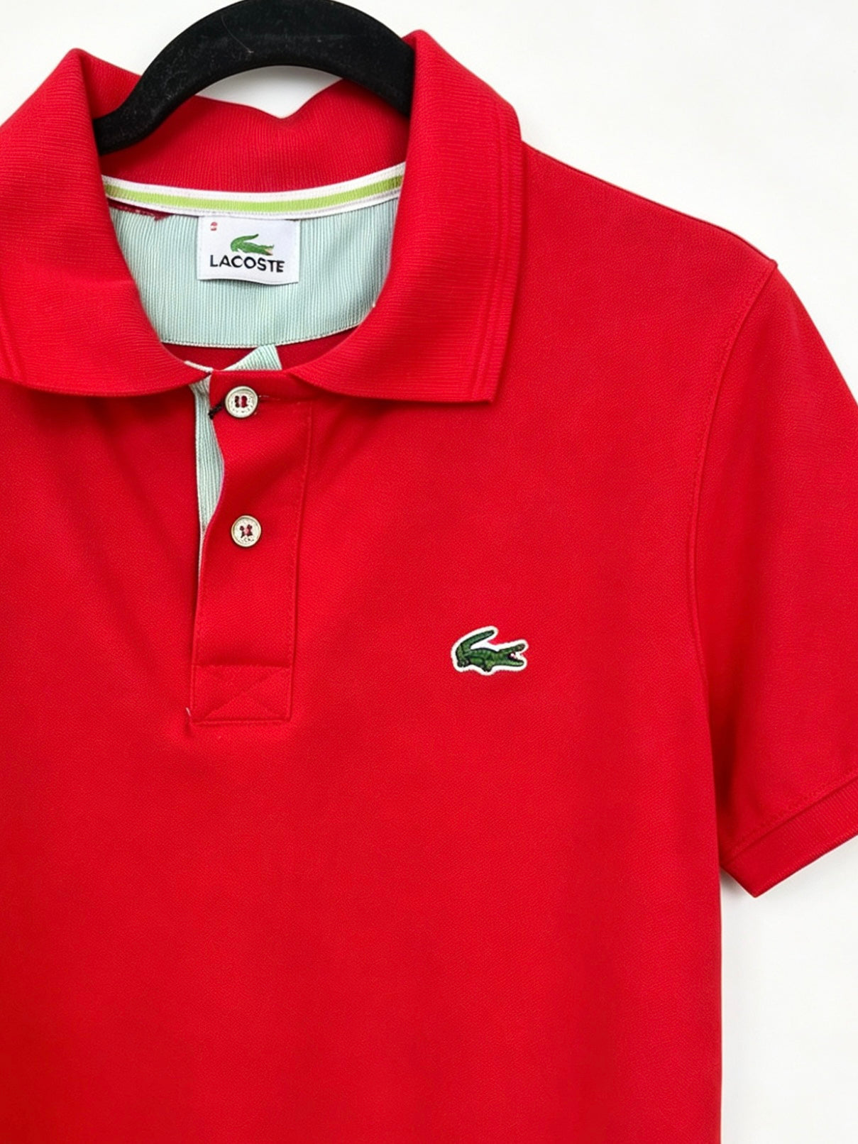 Playera Caballero chica polo L@UIS VUIT@N roja