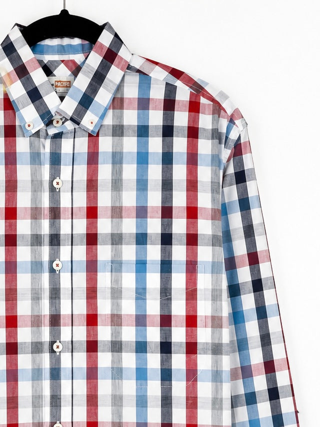 Camisa Caballero chica AMERIC@N  Cuadros Multicolor