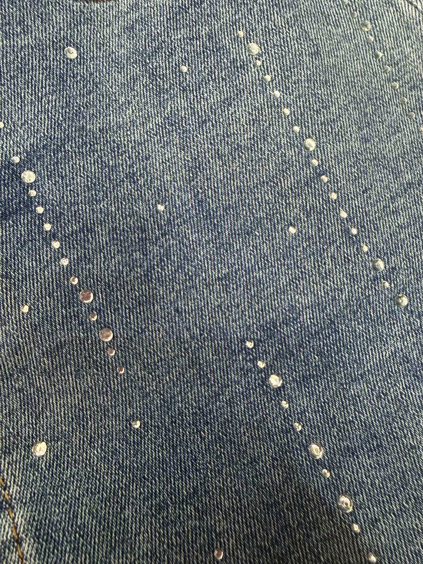 Shorts falda dama mezclilla con pedrería