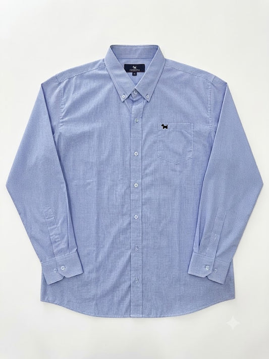 Camisa caballero XL Extra Grande FERR@Ni Azul Claro