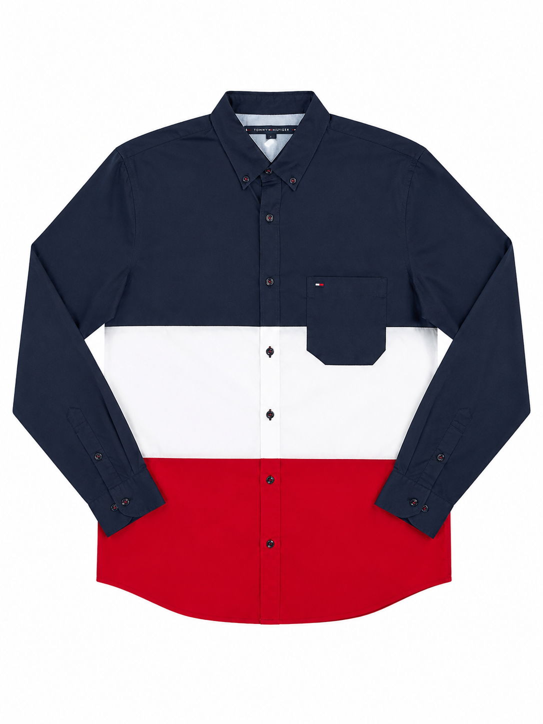 Camisa caballero XL Extra Grande T@MMY HILFIG@R Tricolor